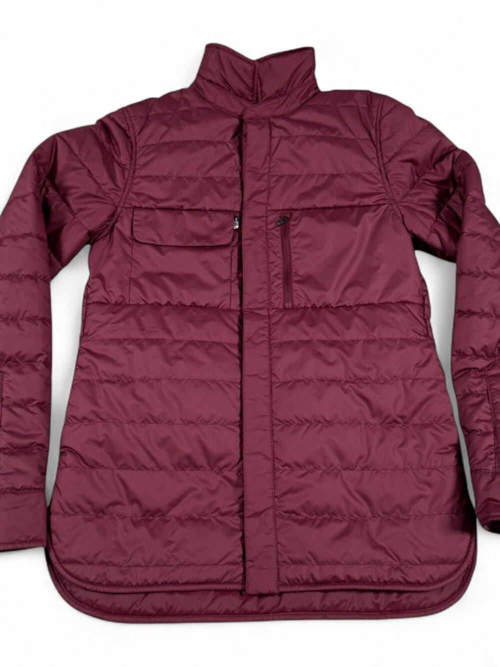 The North Face NF0A2TK7 Quilted Insulated Shacket Womens S Red